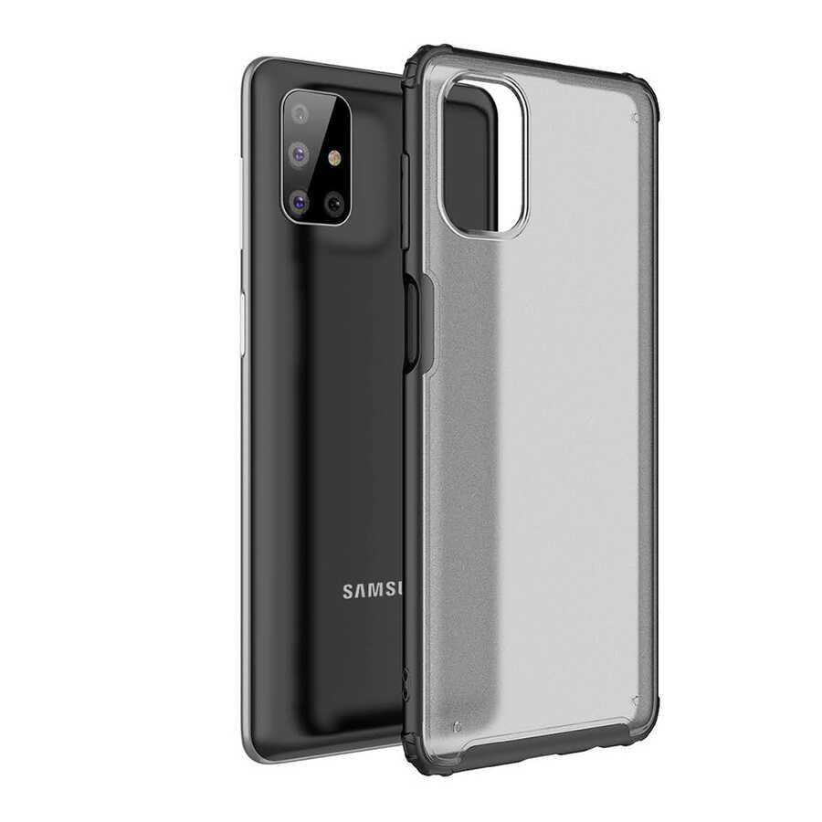 Galaxy M51 Kılıf NXXA Volks Kapak-Siyah