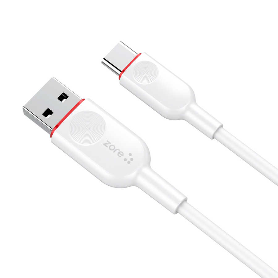 Beyaz ZCL-03 Type-C Usb Kablo