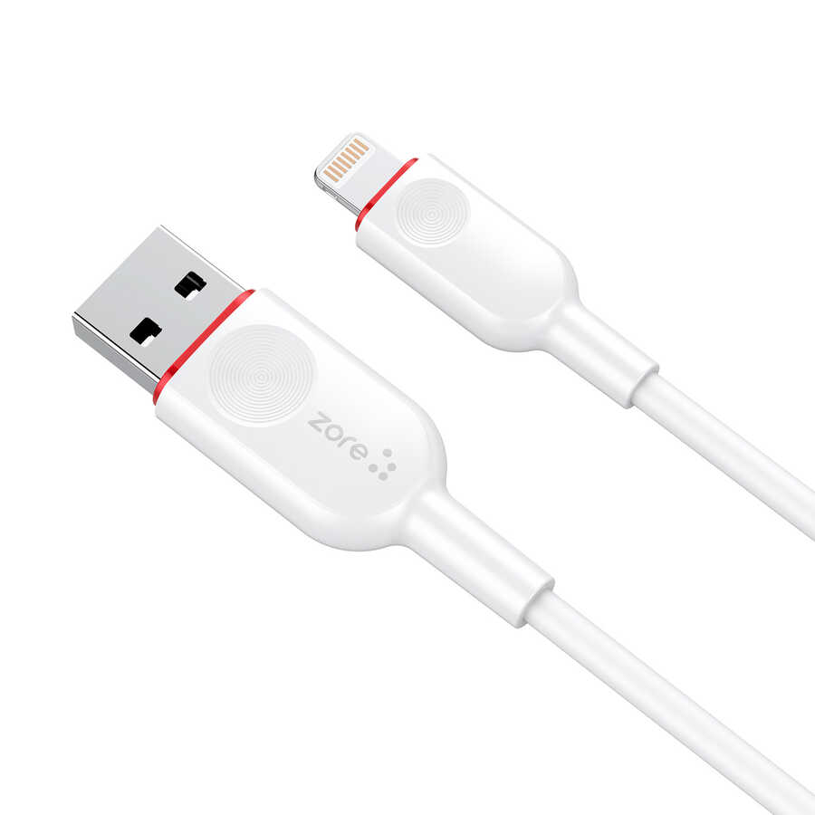 Beyaz ZCL-02 Lightning Usb Kablo