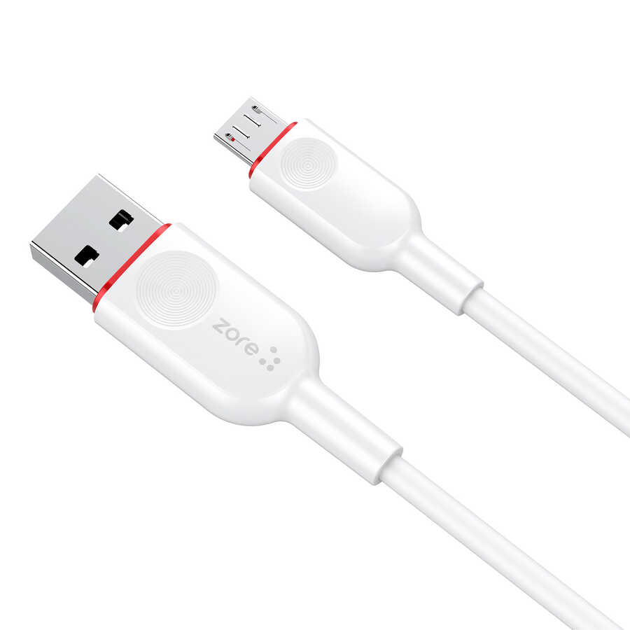 Beyaz ZCL-01 Micro Usb Kablo