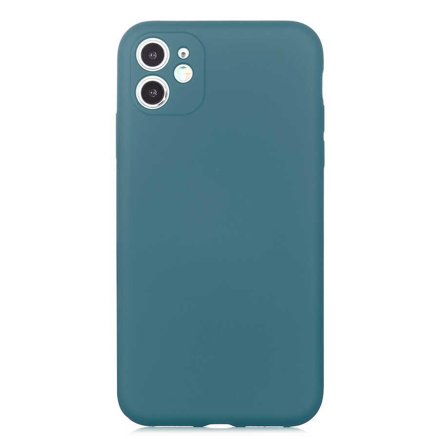 iPhone 11 Uyumlu NXXA Mara Kapak-Koyu Yeşil