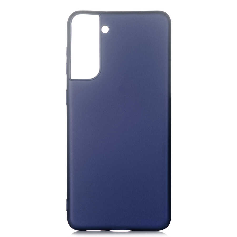 Galaxy S21 Plus Kılıf NXXA Premier Silikon Kapak-Lacivert