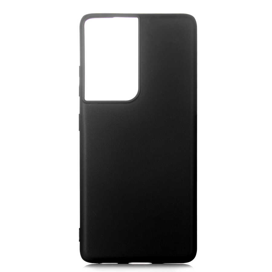 Galaxy S21 Ultra Kılıf NXXA Premier Silikon Kapak-Siyah