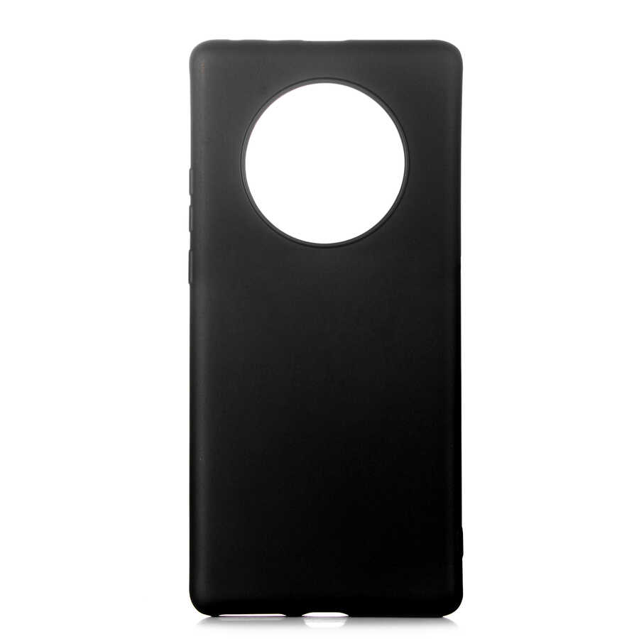 Huawei Mate 40 Pro Kılıf NXXA Premier Silikon Kapak-Siyah