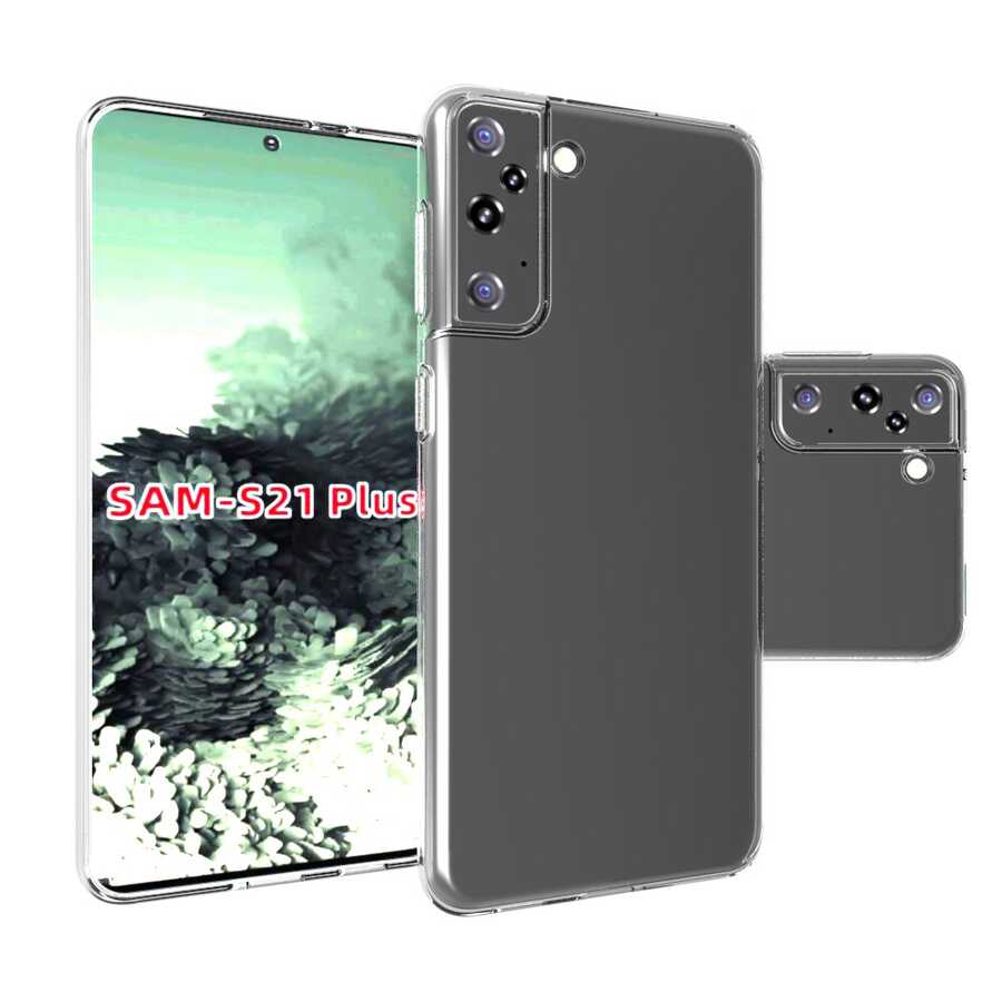 Galaxy S21 Plus Kılıf NXXA Süper Silikon Kapak-Renksiz