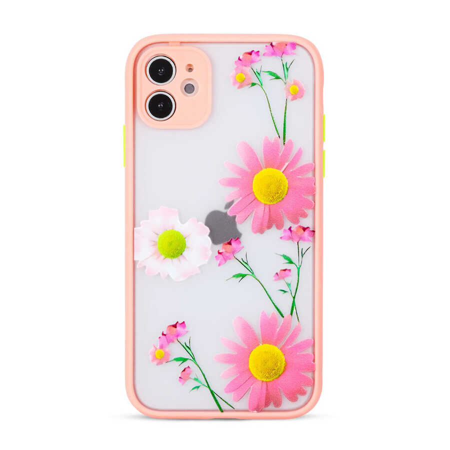 iPhone 12 Uyumlu NXXA Fily Kapak-Pembe