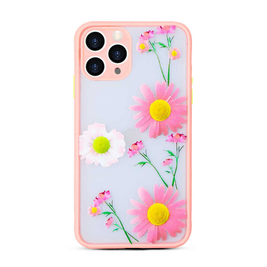 iPhone 12 Pro Kılıf NXXA Fily Kapak-Pembe