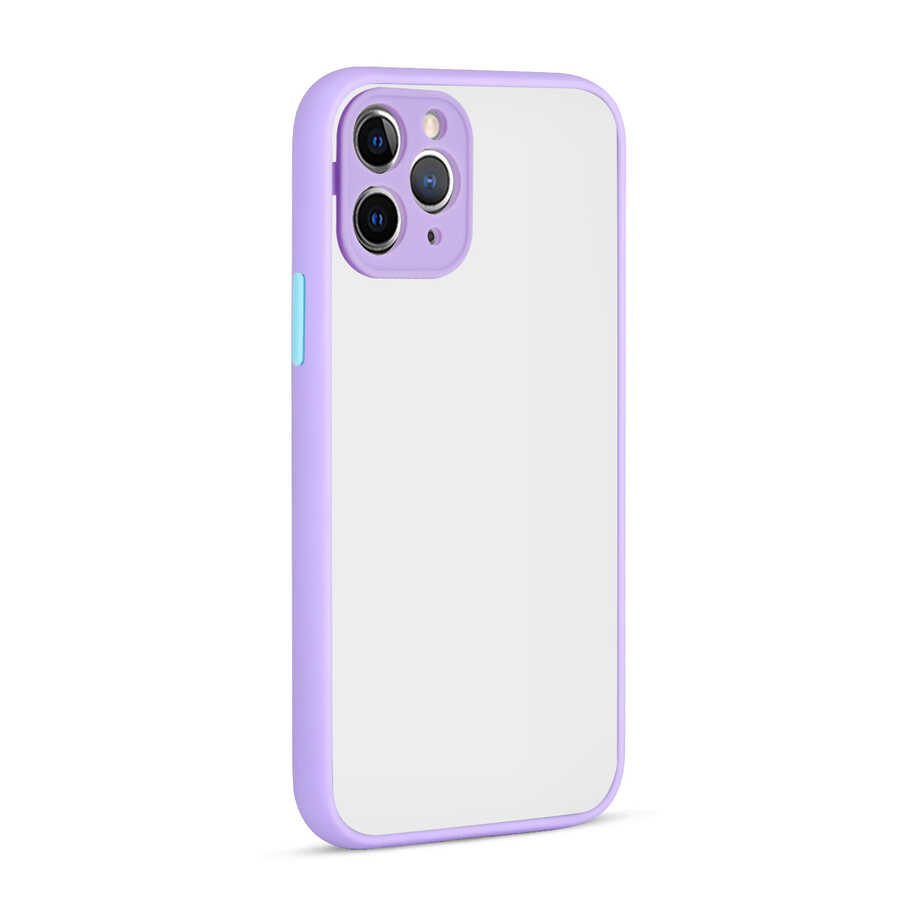 iPhone 12 Pro Uyumlu NXXA Hux Kapak-Lila