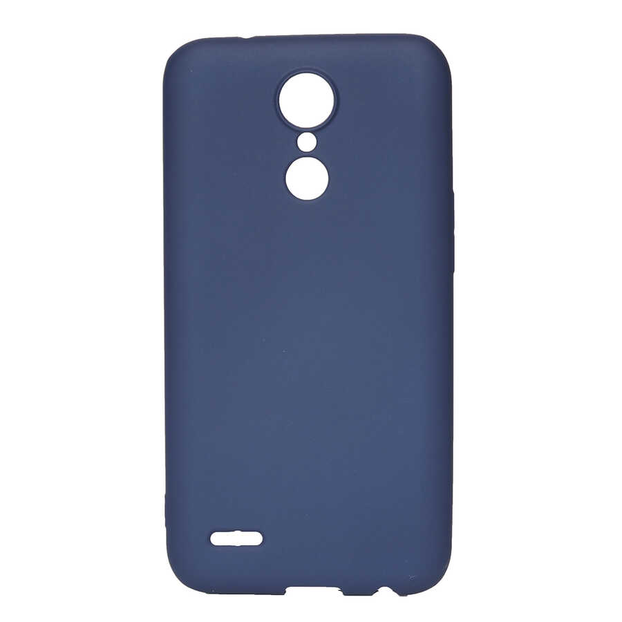 LG K8 2017 Kılıf NXXA Premier Silikon Kapak-Lacivert