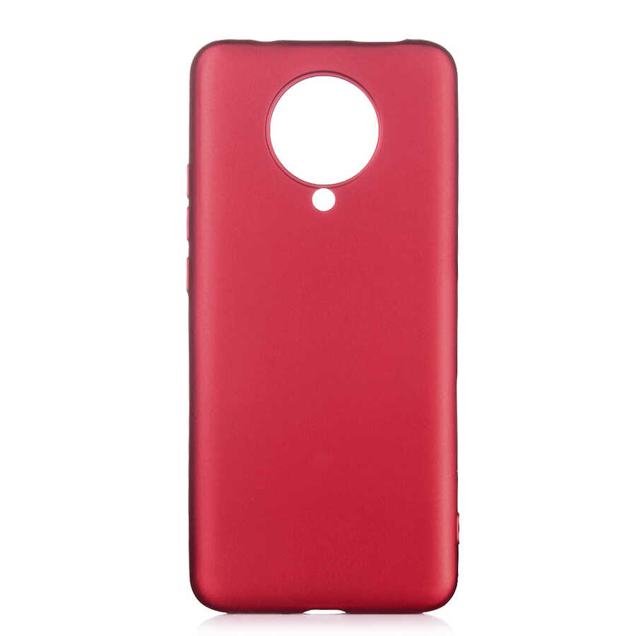 Xiaomi Redmi K30 Pro Kılıf NXXA Premier Silikon Kapak-Mürdüm