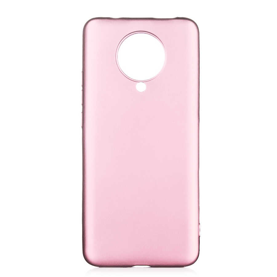 Xiaomi Redmi K30 Pro Kılıf NXXA Premier Silikon Kapak-Rose Gold