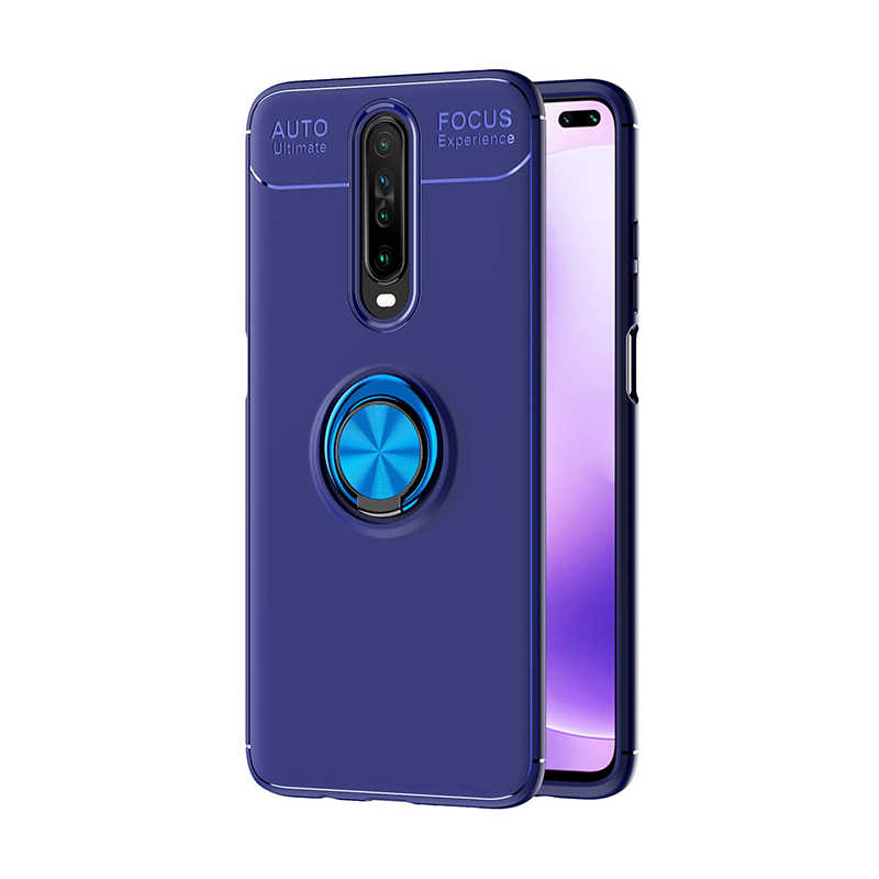 Xiaomi Poco X2 Kılıf NXXA Ravel Silikon Kapak-Mavi