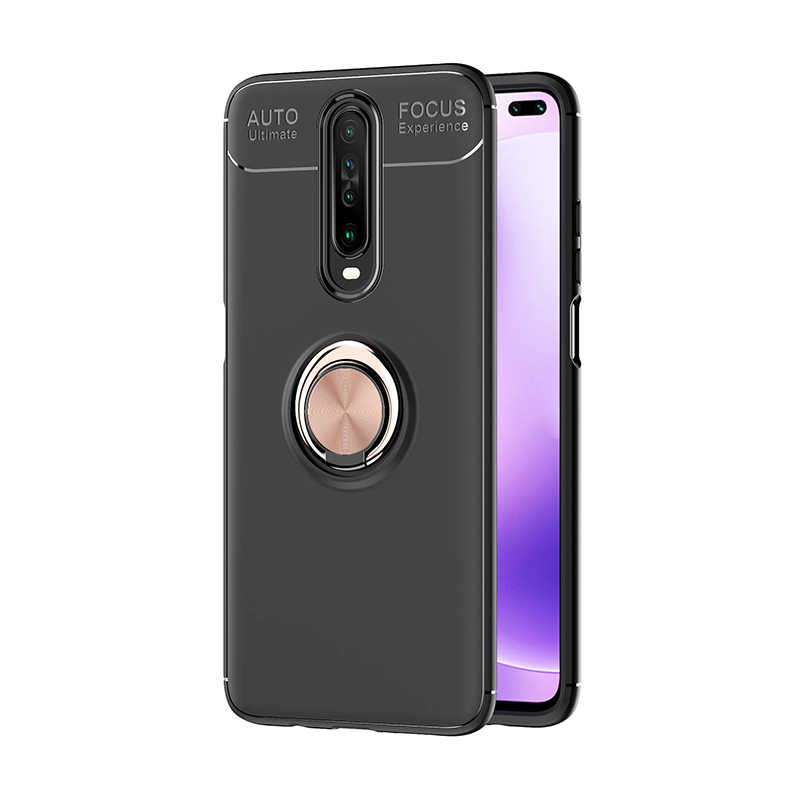 Xiaomi Poco X2 Kılıf NXXA Ravel Silikon Kapak-Siyah-Rose Gold