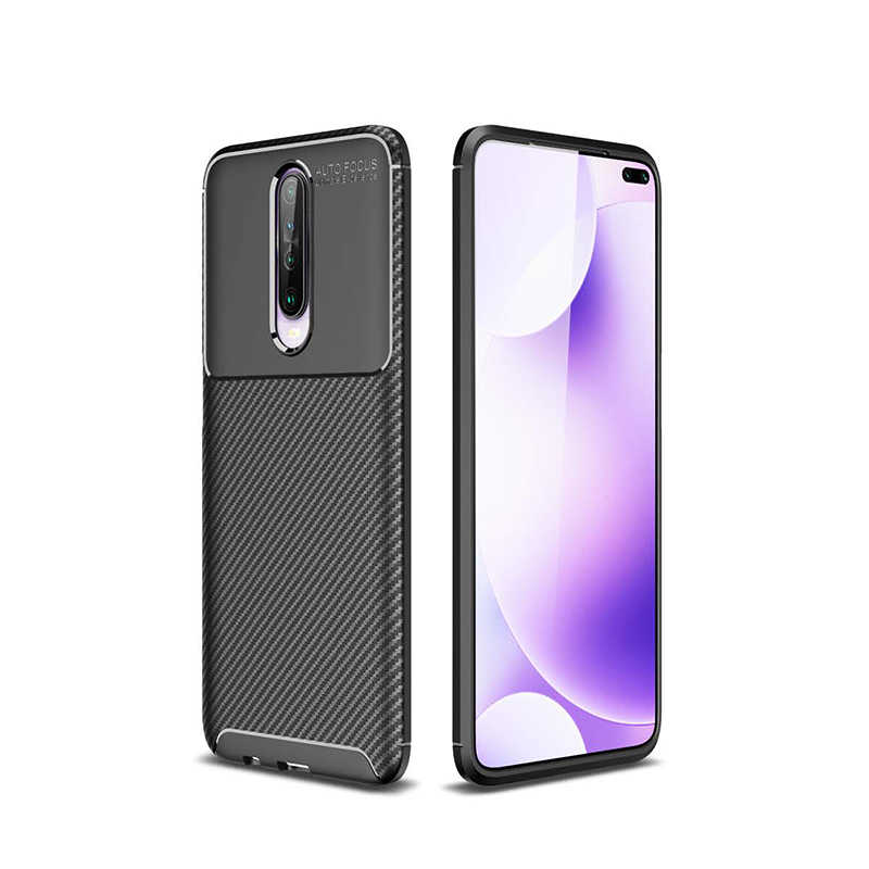 Xiaomi Poco X2 Kılıf NXXA Negro Silikon Kapak-Siyah
