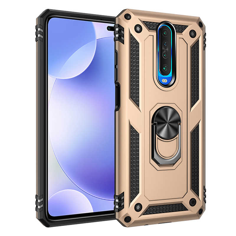 Xiaomi Poco X2 Kılıf NXXA Vega Kapak-Gold