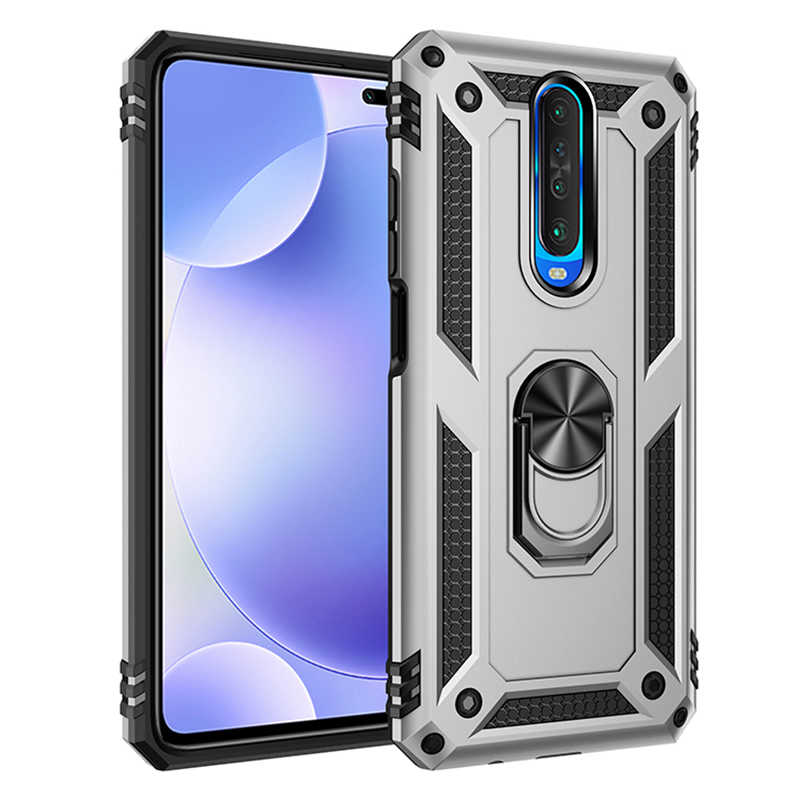 Xiaomi Poco X2 Kılıf NXXA Vega Kapak-Gri