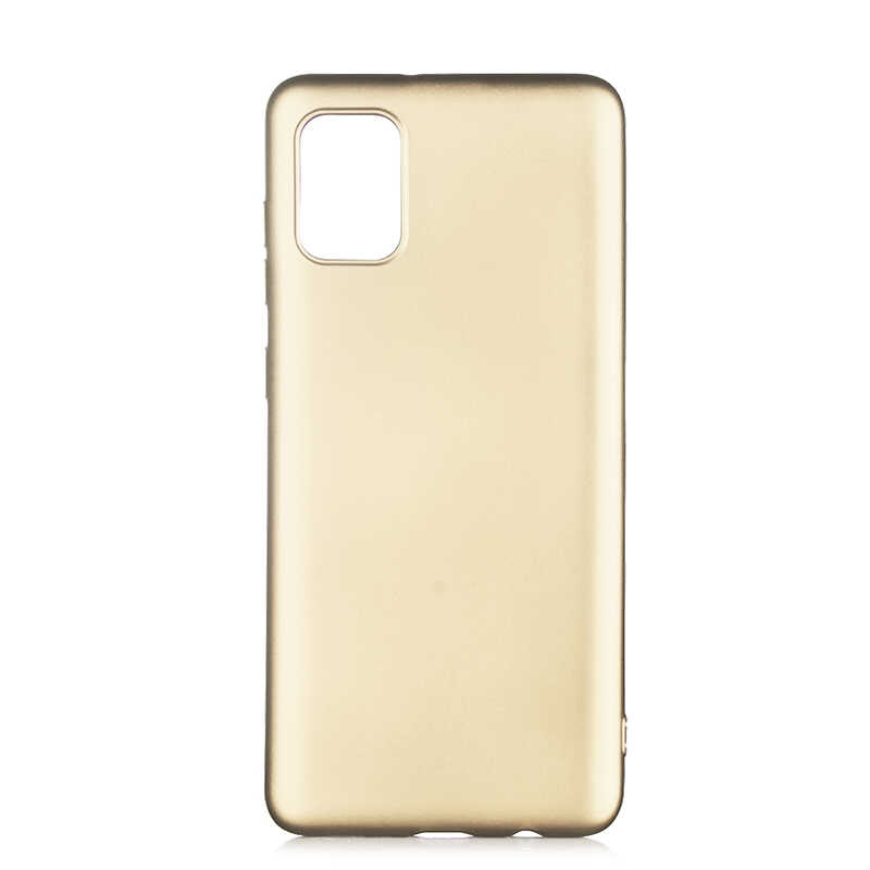 Galaxy A02S Kılıf NXXA Premier Silikon Kapak-Gold