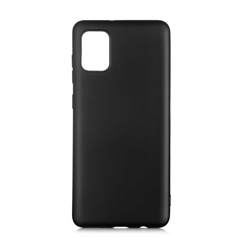 Galaxy A02S Kılıf NXXA Premier Silikon Kapak-Siyah