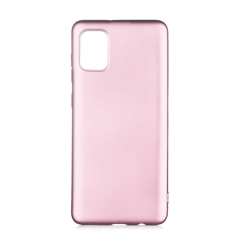 Galaxy A02S Kılıf NXXA Premier Silikon Kapak-Rose Gold