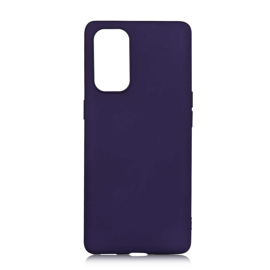 Oppo Reno 5 Pro 5G Kılıf NXXA Premier Silikon Kapak-Lacivert