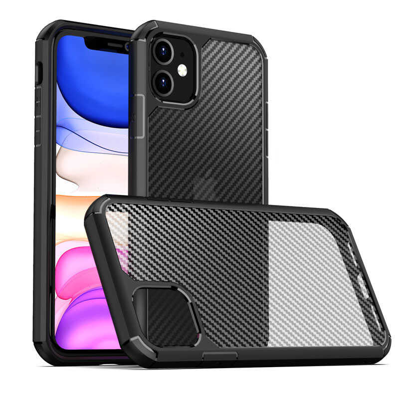 iPhone 11 Uyumlu NXXA İnoks Kapak-Siyah