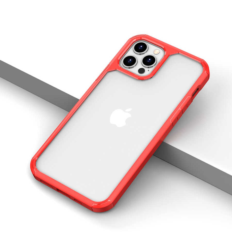 iPhone 11 Pro Max Kılıf NXXA Roll Kapak-Kırmızı