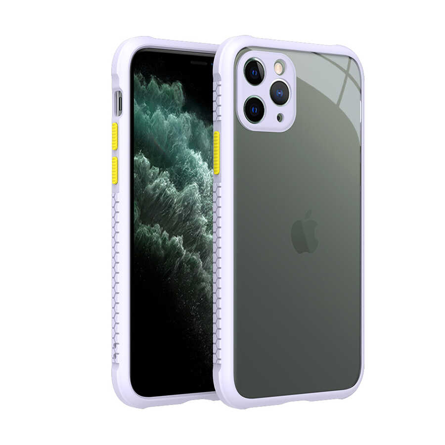 iPhone 11 Pro Uyumlu ​​NXXA Kaff Kapak-Mor