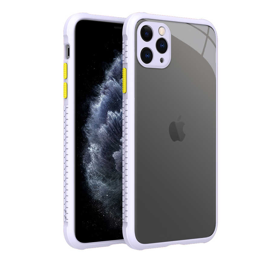 iPhone 11 Pro Max Uyumlu ​​NXXA Kaff Kapak-Mor