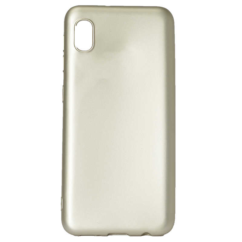 Galaxy A01 Core Kılıf NXXA Premier Silikon Kapak-Gold