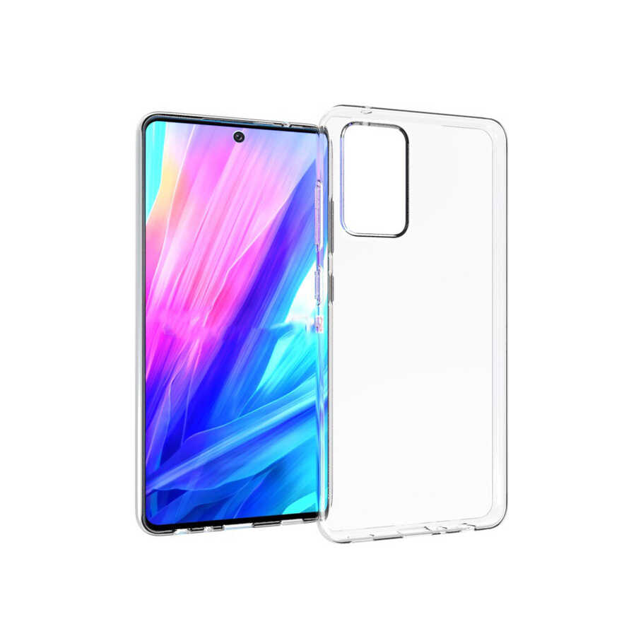 Galaxy A72 Kılıf NXXA Süper Silikon Kapak-Renksiz
