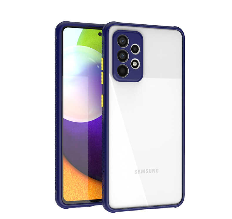 Galaxy A52 Kılıf ​​NXXA Kaff Kapak-Lacivert