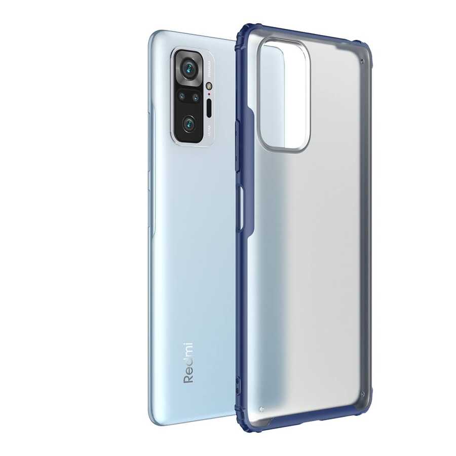 Xiaomi Redmi Note 10 Pro Kılıf NXXA Volks Kapak-Lacivert