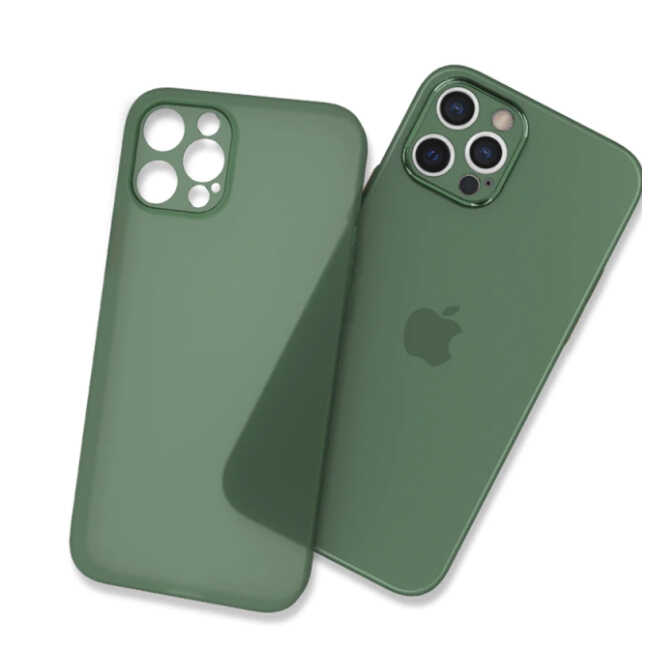 iPhone 12 Pro Uyumlu NXXA Tiny Kapak-Yeşil