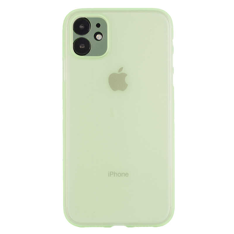 iPhone 12 Uyumlu ​​NXXA Tiny Kapak-Açık Yeşil