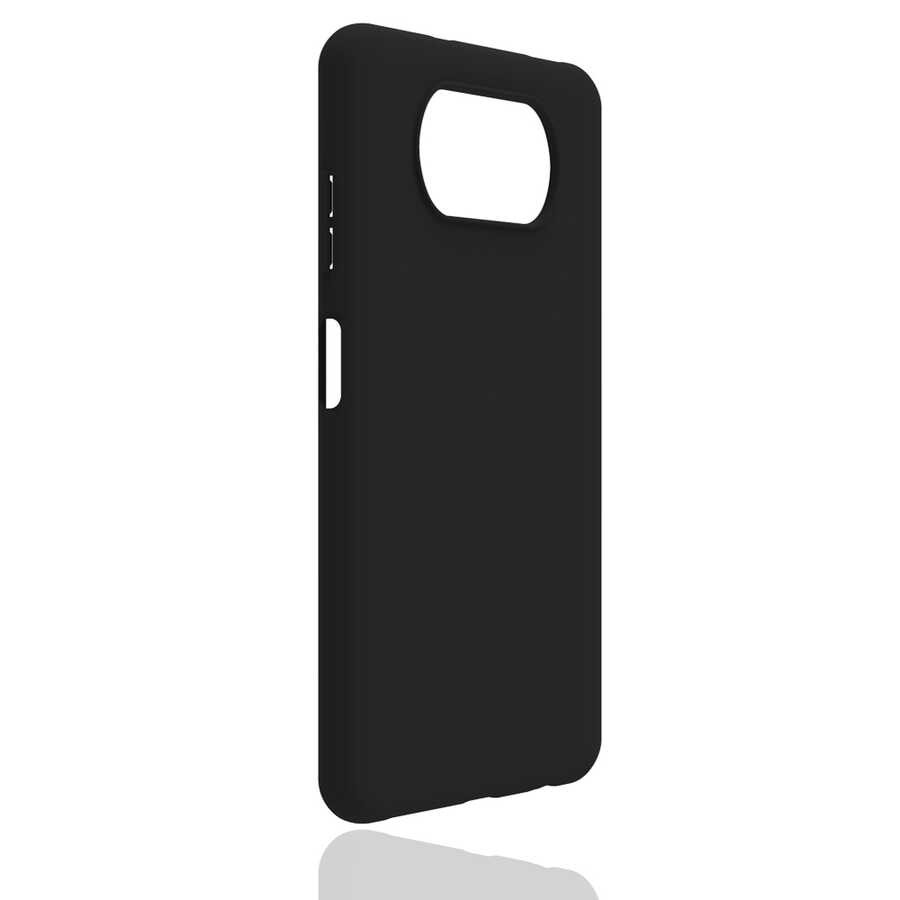 Xiaomi Poco X3 Kılıf NXXA Biye Silikon-Siyah