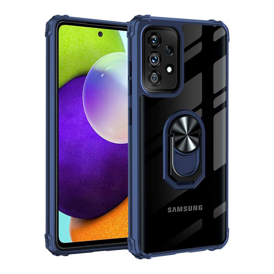 Galaxy A72 Kılıf NXXA Mola Kapak-Lacivert