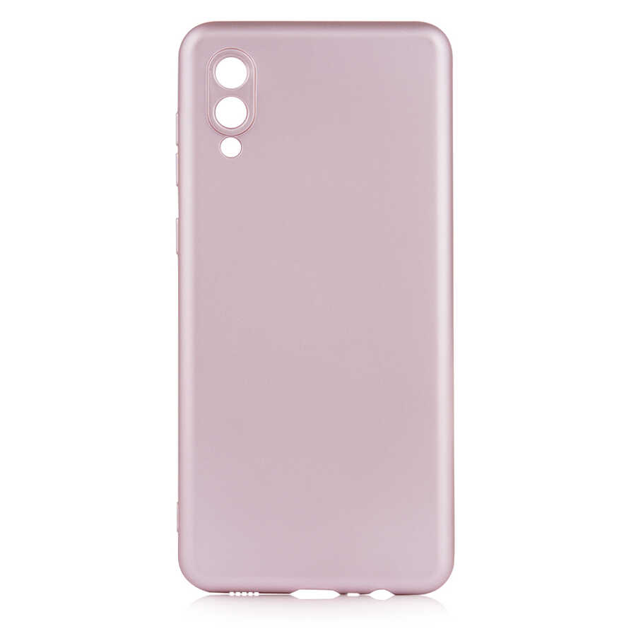 Galaxy A02 Kılıf NXXA Premier Silikon Kapak-Rose Gold