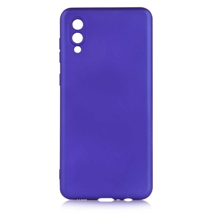 Galaxy A02 Kılıf NXXA Premier Silikon Kapak-Saks Mavi