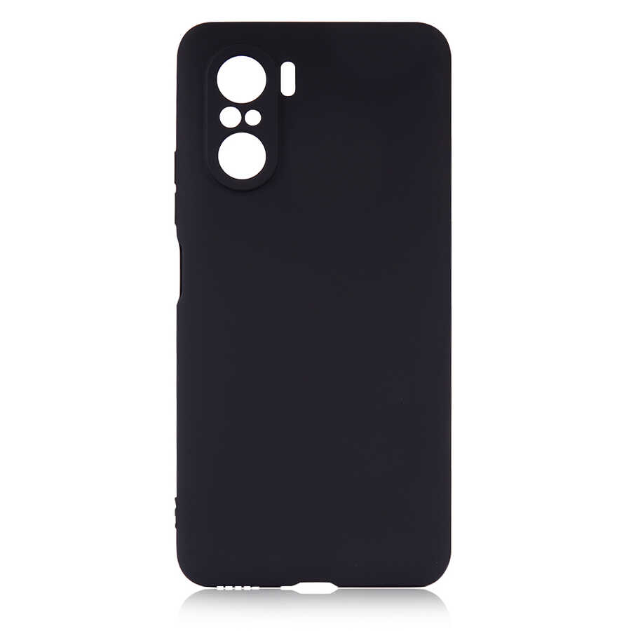 Xiaomi Poco F3 Kılıf NXXA Premier Silikon Kapak-Siyah