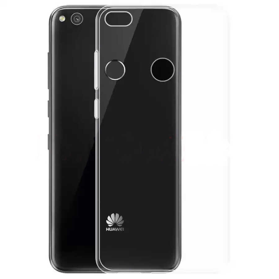 Huawei P8 Lite Kılıf NXXA Süper Silikon Kapak-Renksiz