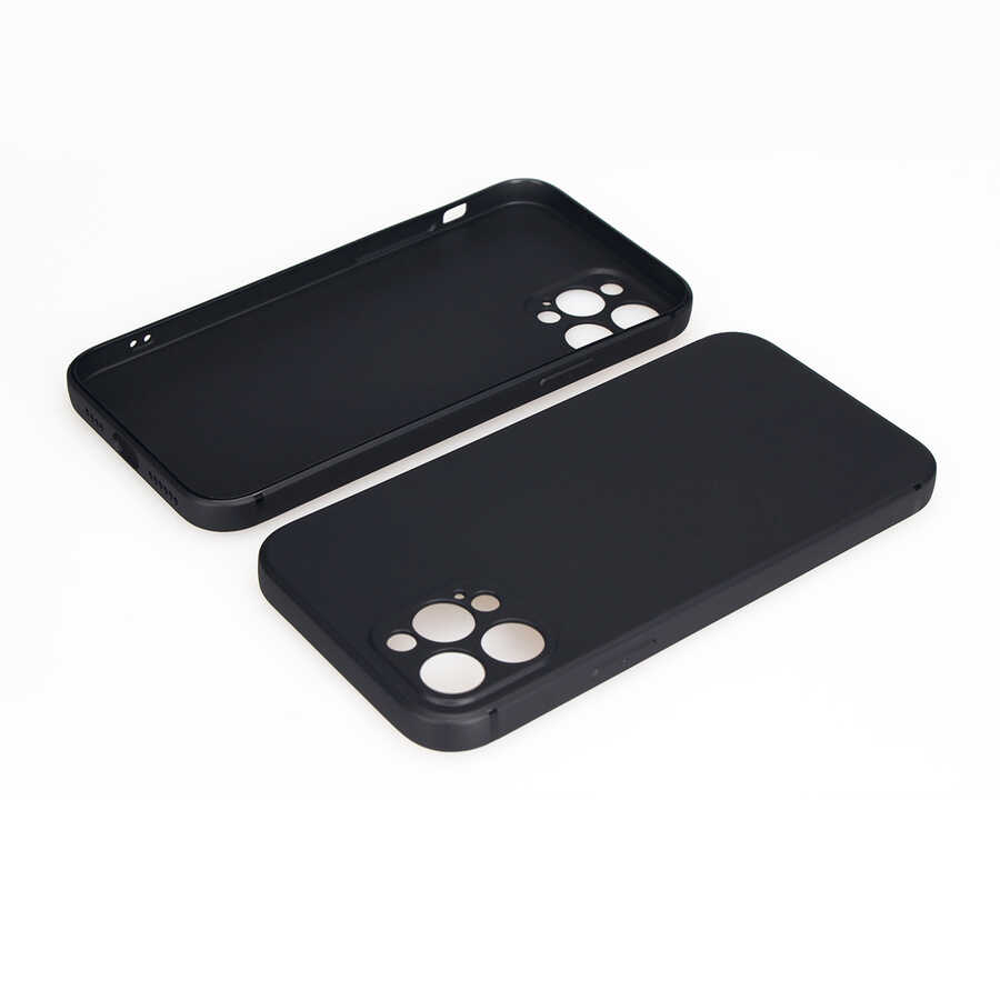 iPhone 12 Pro Uyumlu NXXA İmax Silikon-Siyah
