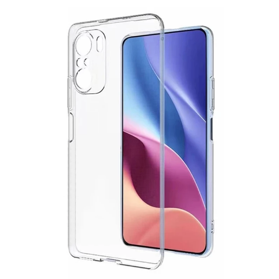 Xiaomi Redmi Note 10 Kılıf NXXA Süper Silikon Kapak-Renksiz