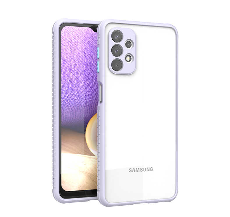 Galaxy A32 4G Kılıf NXXA Kaff Kapak-Mor