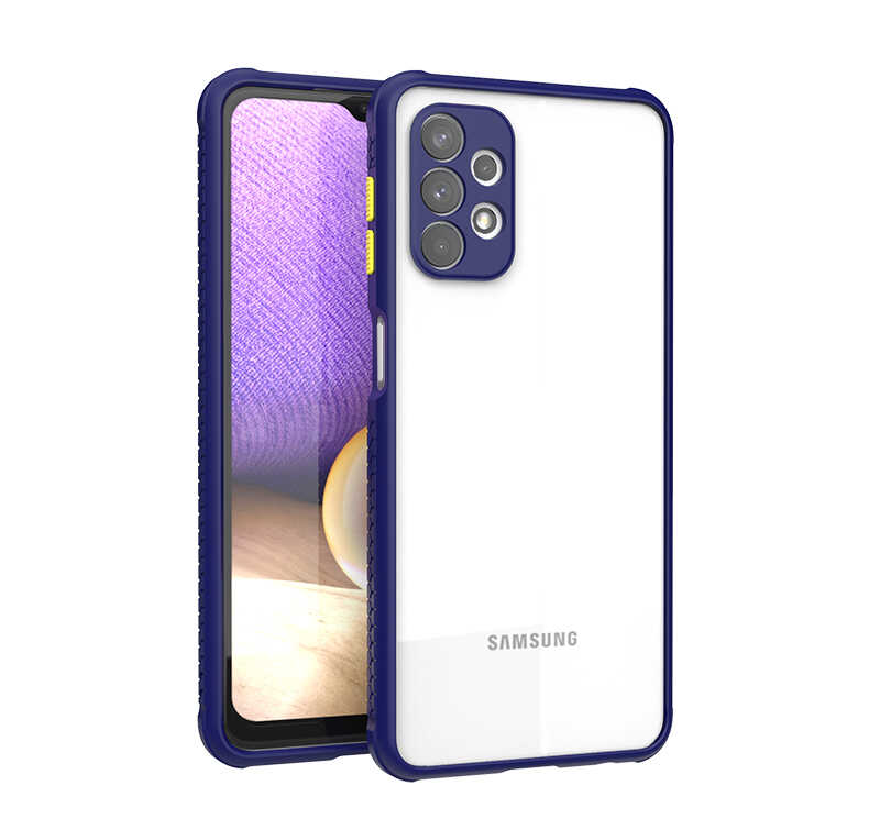 Galaxy A32 4G Kılıf NXXA Kaff Kapak-Lacivert