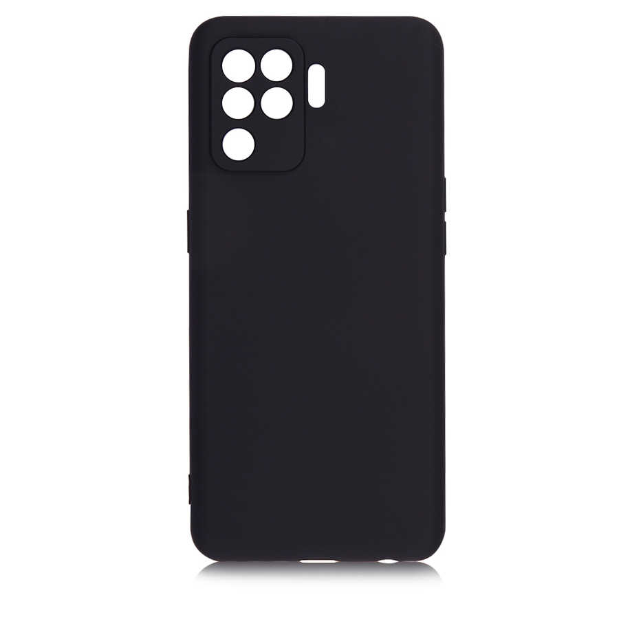 Oppo Reno 5 Lite Kılıf NXXA Premier Silikon Kapak-Siyah