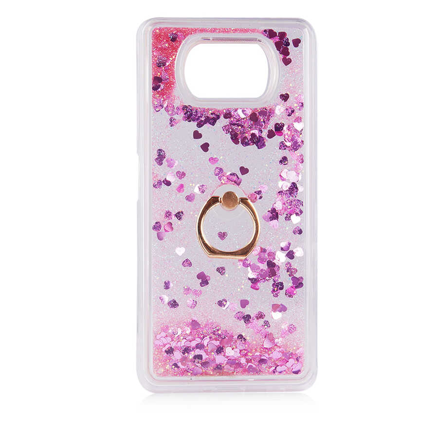 Xiaomi Poco X3 Kılıf NXXA Milce Kapak-Pembe