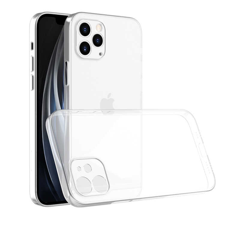 iPhone 12 Pro Max Kılıf NXXA Blok Kapak-Renksiz