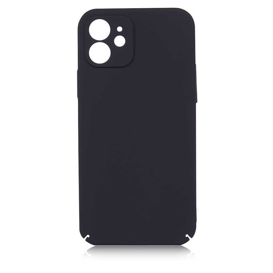 iPhone 12 Kılıf NXXA Kapp Kapak-Siyah