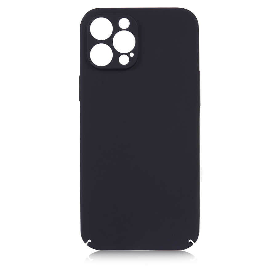 iPhone 12 Pro Max Uyumlu NXXA Kapp Kapak-Siyah