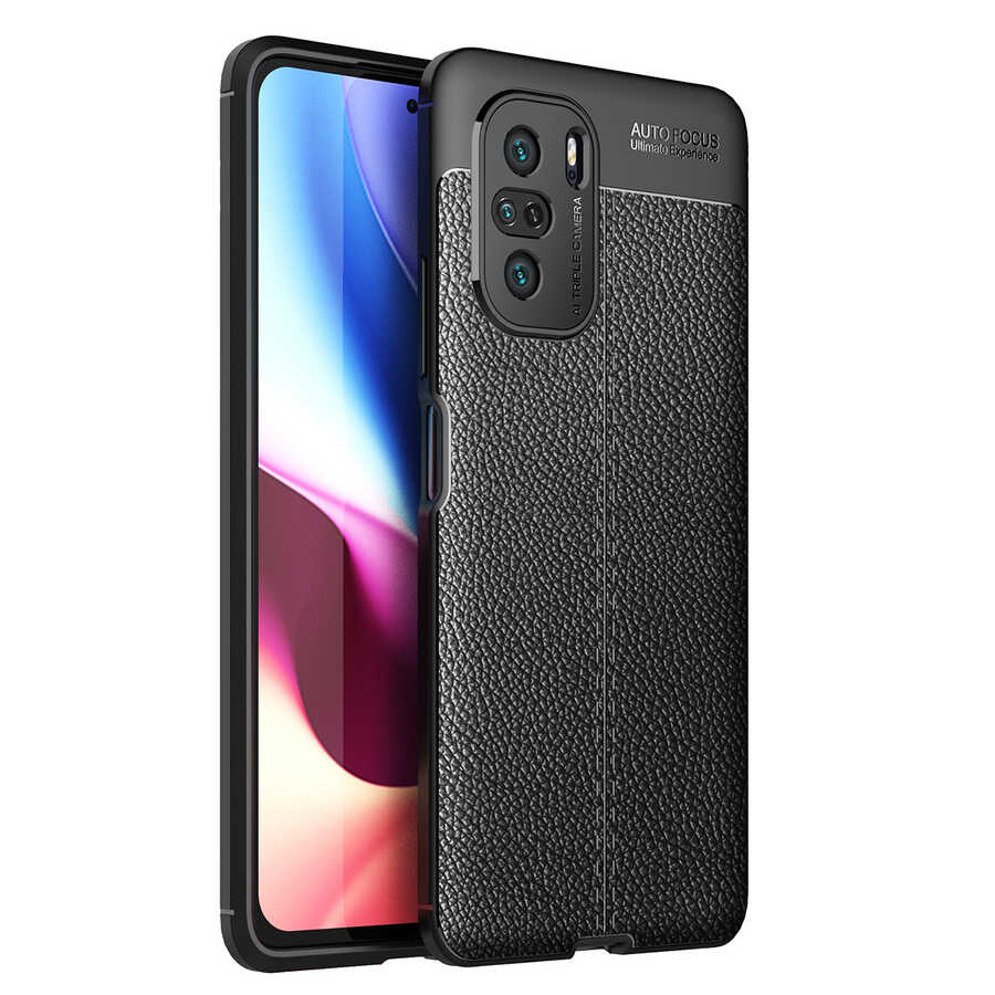 Xiaomi Mi 11İ Kılıf NXXA Niss Silikon Kapak-Siyah
